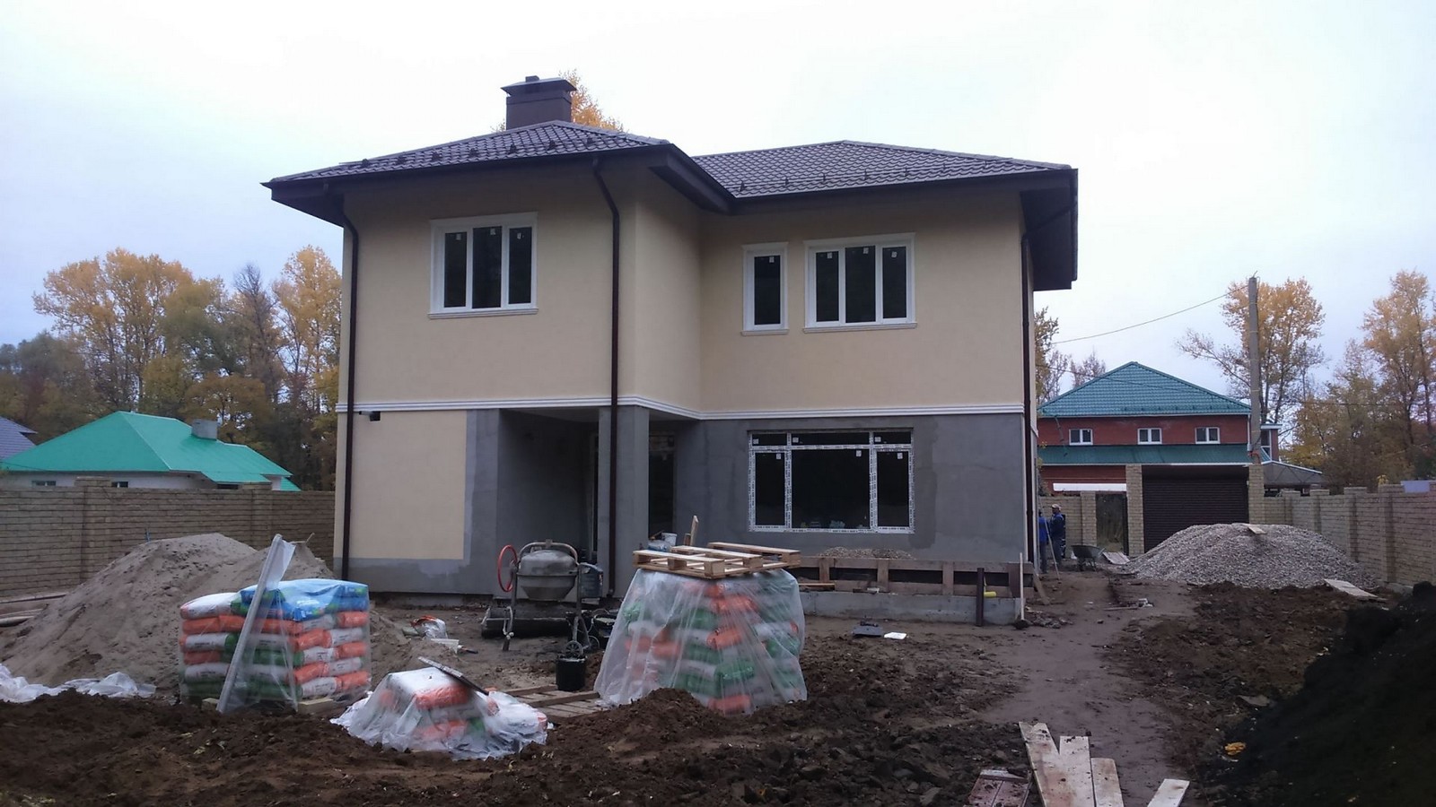 Строительство кирпичного дома
