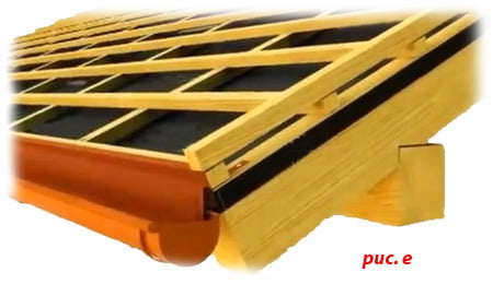 Деревянная обрешетка крыши