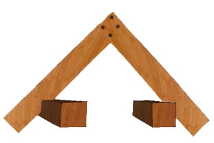 Монтаж стропильной системы