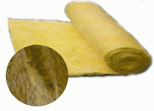 Теплоизоляция стеклянной ватой