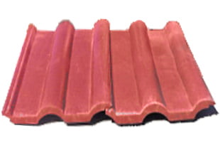 Полимерпесчаная черепица