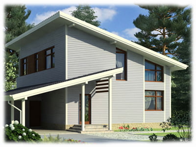 Как сделать односкатную крышу