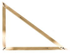 Сделать самому угол 90 градусов